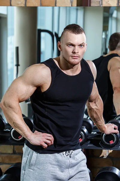 Fitness Bodybuilding Coach Gym — Stock Photo, Image