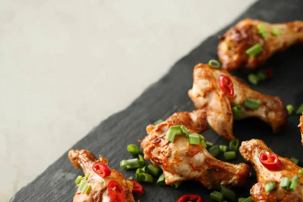 Food Cooking Fried Chicken Legs — Stock Photo, Image