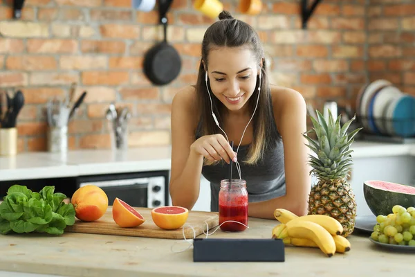 Cook Vlogger Kitchen — Stock Photo, Image