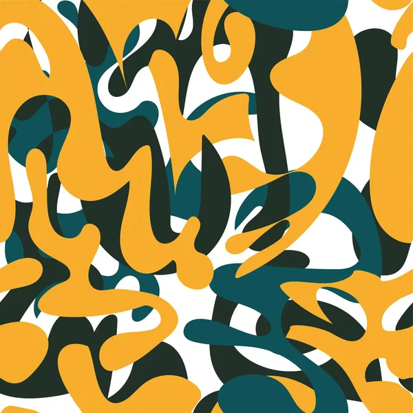 Arka plan, seamless modeli. Yeşil, Turkuaz ve yelllow renkleri.