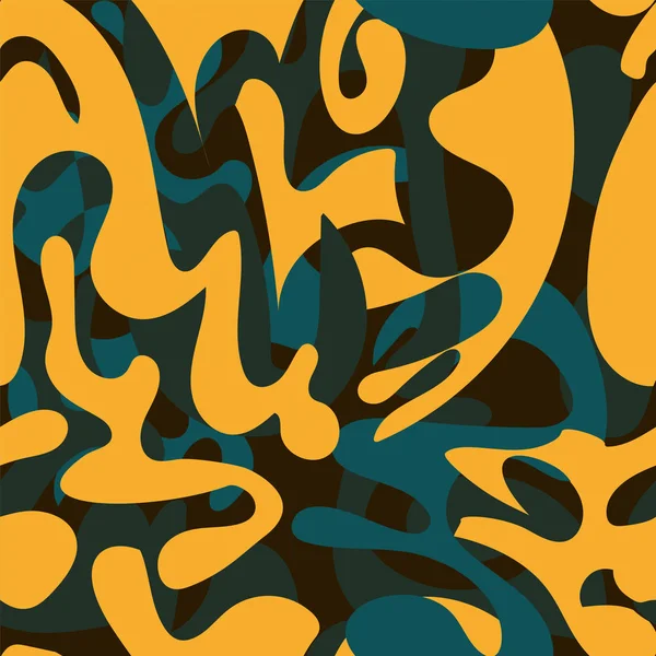 Arka plan. Kahverengi zemin üzerine yeşil, Turkuaz ve yelllow renkleri.