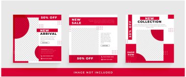 moda satışı instagram gönderme şablonu