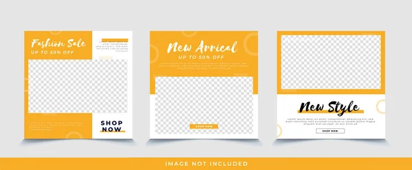 moda satışı instagram gönderme şablonu