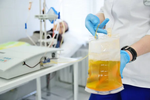 Kan ve plazma toksinlerden arınma yordamı