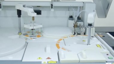 ekipman ve biyokimya modern bir laboratuvar cihazlar