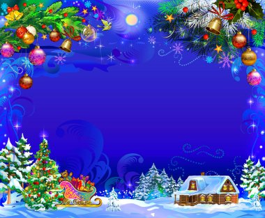 Yeni yıl, yeni yıl'ın Maceraları, Noel Baba, yılbaşı ağacı, Ladin, snowdrifts, kar, kış Köyü, Noel Baba'nın evi, kar kızlık, kardan adam, şakrak kuşu, yıldız, kar tanesi, kazak kar kızlık, kazak, Noel kılık, yeni yıl duvar kağıdı 