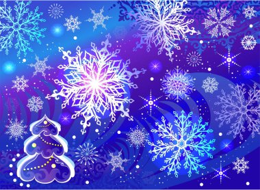 Beautiful Christmas illustration, for cards and decorations, for children's parties and events. clipart