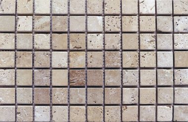 Mozaik karolar banyo iç. Arka plan seramik Mozaik.