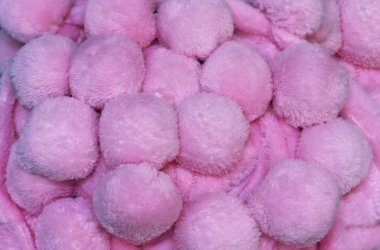 Pembe çiçekler çeşitli arka plan.