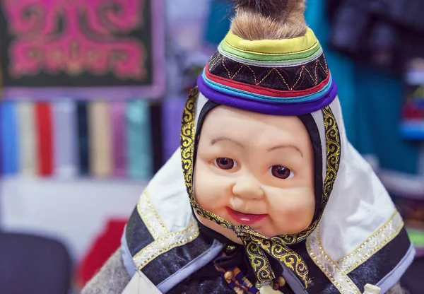 Этнические детеныши малых народов, живущих на севере Сибири в России . — стоковое фото