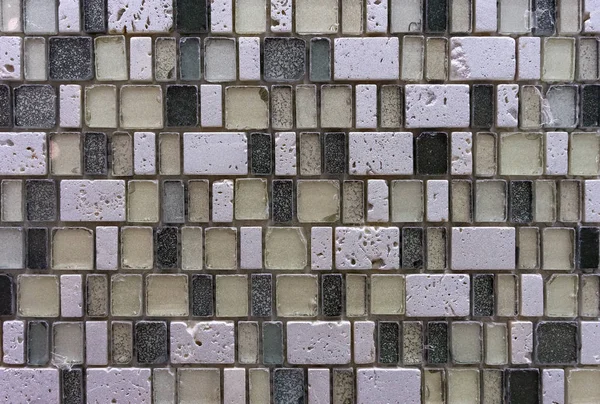 Seramik karo mozaik. Arka plan ve doku karo mozaik. Banyo veya mutfak iç çini mozaik.