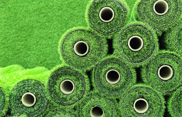 Tenis kortları, spor sahaları, golf sahaları ve futbol sahalarını kaplayacak yapay çimenler..