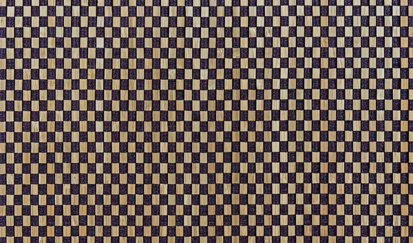 Rug with a checkered pattern with 3D effect. Background for design and decoration. — Stock Photo, Image