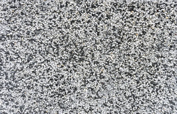 薄い灰色の砂利や海の小石の質感 — ストック写真