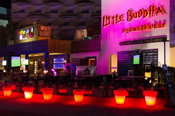 Sharm Sheikh Egipto Mayo 2018 Discoteca Little Buddha Popular Distrito —  Fotos de Stock