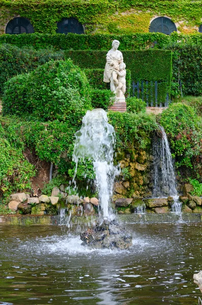 Lloret Mar Spanien September 2018 Skulptur Brunnen Den Gärten Der — Stockfoto