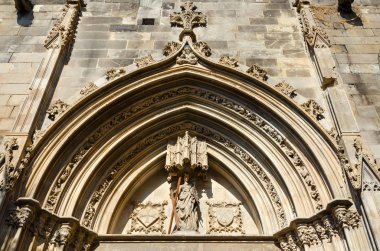 Mimari eski Gotik Mahallesi'nin, Barcelona, İspanya
