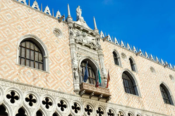 View of Doge\'s Palace (construction 1309-1424 years), Venice, Italy