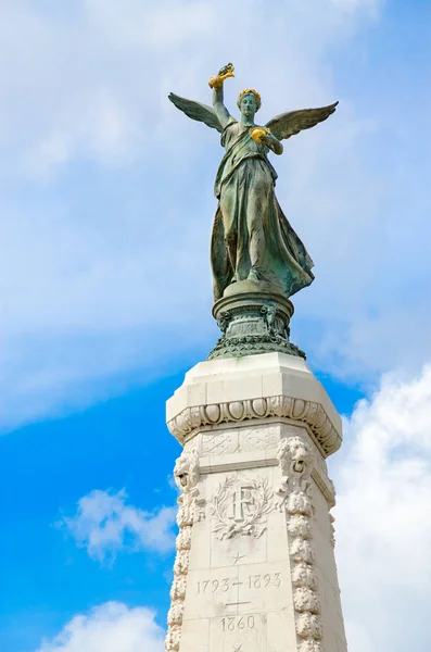 Nice France September 2018 Century Monument Monument Centenaire Promenade Des — Zdjęcie stockowe