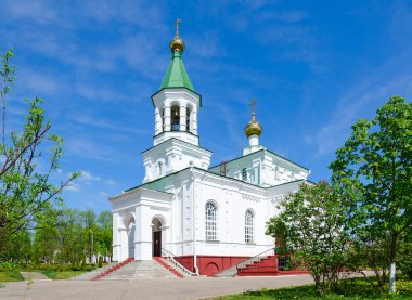 Şefaat kilise kutsal bakirenin (Kutsal koruma Kilisesi), Nizhne-Pokrovskaya Street, Polotsk, Beyaz Rusya