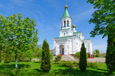Şefaat kilise kutsal bakirenin (Kutsal koruma Kilisesi), Polotsk, Beyaz Rusya