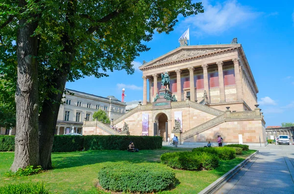 Berlino Germania Settembre 2018 Persone Non Identificate Trovano Vicino Alla — Foto Stock