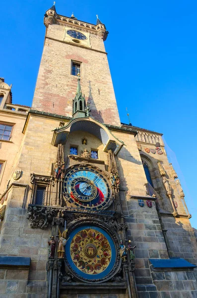 Prag Astronomik Saat, veya Orloj on Old Town Hall, Prag, Çek Cumhuriyeti