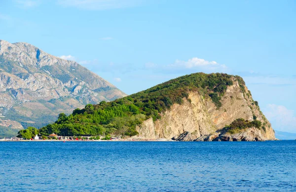 Pulau Sveti Nikola, Budva, Montenegro — Stok Foto
