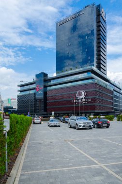 Doubletree by Hilton Hotel Minsk, Dimitrova caddesinden görünüm, Minsk, Beyaz Rusya