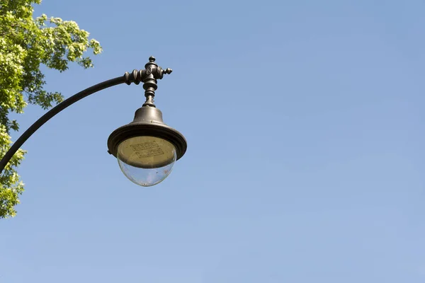 Lamppost Blue Sky Background Led Lamps — Stock Photo, Image