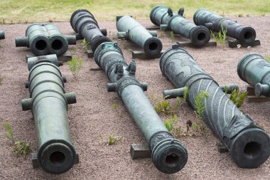 Açık Hava Müzesi, St. Petersburg eski havan topu.