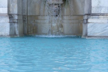 Fontana Dell'acqua Paola olarak da bilinen Roma Janiculum tepe üzerinde yer alan anıtsal bir çeşme Il Fontanone, büyük çeşme var. İtalya. Trevi Çeşmesi gibi çok güzel ama çok ünlü.