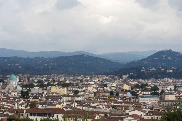 Veduta Della Città Piazza Michelangelo Firenze Luoghi Della Città Tempo — Foto Stock