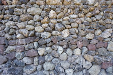 Keskin kenarlı taşların ve parke taşlarının dokusu.