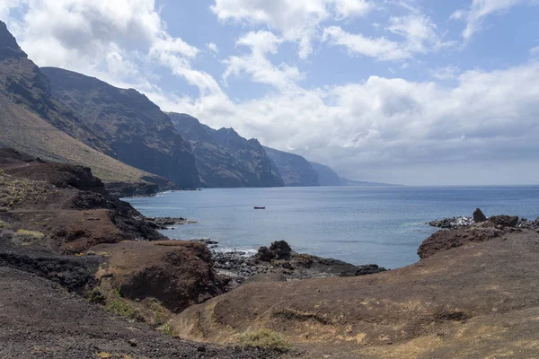 Océan et montagnes de Tenerife, belle vue . — Photo