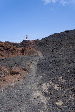 Mirador Punta de teno deniz feneri Tenerife Batı Cape, Kanarya Adaları, İspanya.