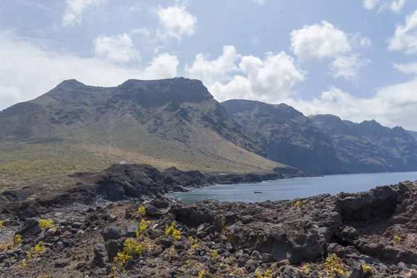 Océan et montagnes de Tenerife, belle vue . — Photo