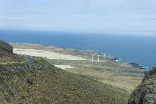 Wind Power Plant Station in Tenerife, Spain