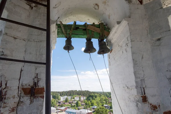 Kerk Sudislavl Uitzicht Vanaf Klokkentoren Begrip Toerisme Reizen — Stockfoto