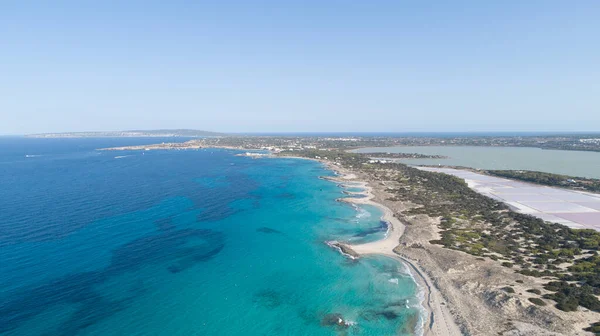 Adanın Turkuaz Deniz Manzaralı Inanılmaz Plajları — Stok fotoğraf