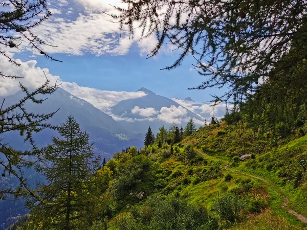 Gyönyörű Hegyi Táj Vanoise Nemzeti Parkban Francia Alpokban — Stock Fotó
