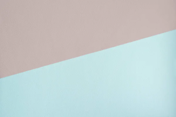 Tło pastelowe, teksturowane, dwa kolory beżowe i tiffany — Zdjęcie stockowe
