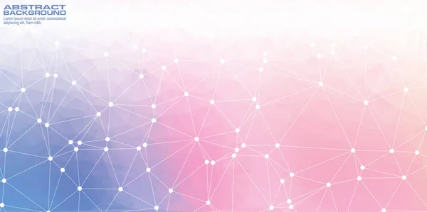 Soyut geometrik pembe pastel arka plan üçgen çokgenler, Tatlı renk düşük polyester tasarım duvar kağıdı.