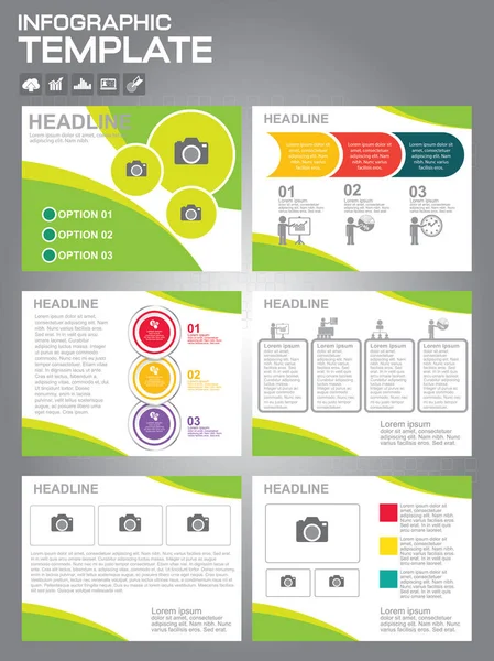 İş soyut şablonu arka plan tasarımı slaytları. Bilgi grafikleri ve grafikleri