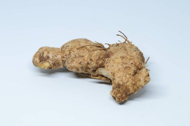 Beyaz arka planda izole edilmiş taze kızıl