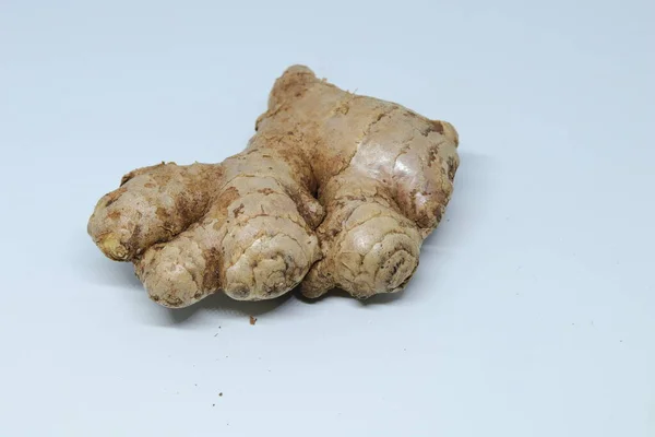 Fresh Ginger Isolated White Background — Stock Photo, Image