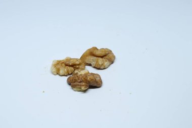 Beyaz Arkaplanda İzole Duvar Fındıkları