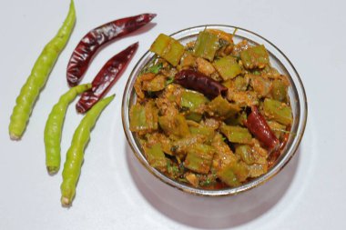 Taze kabak körisi beyaz arkaplanda izole edildi