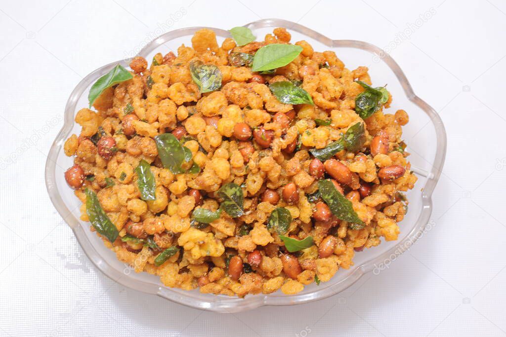 Indian Traditional spicy food Kara Boondi