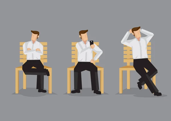 Relaxed body language Vector Art Stock Images | Depositphotos